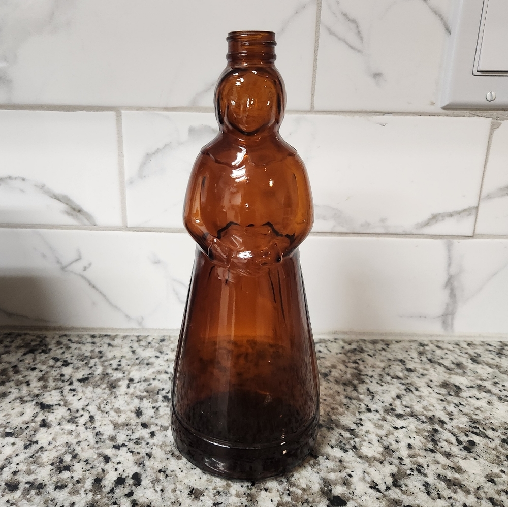 Vintage Mrs. Butterworth Glass Bottle
